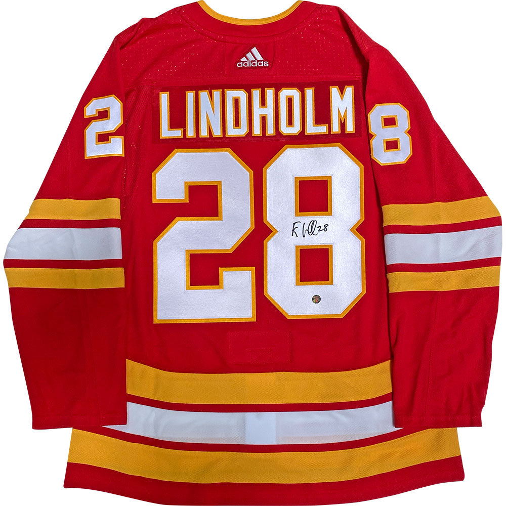 autographed calgary flames jersey