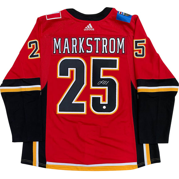 Jacob Markstrom Autographed Calgary Flames Pro Jersey (Alternate