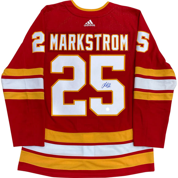 Jacob Markstrom Calgary Flames White Adidas Jersey