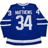 Auston Matthews Autographed Toronto Maple Leafs Pro Jersey  (w/2021 Rocket Richard)