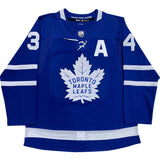 Auston Matthews Autographed Toronto Maple Leafs Pro Jersey  (w/2021 Rocket Richard)