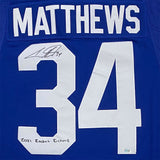 Auston Matthews Autographed Toronto Maple Leafs Pro Jersey  (w/2021 Rocket Richard)