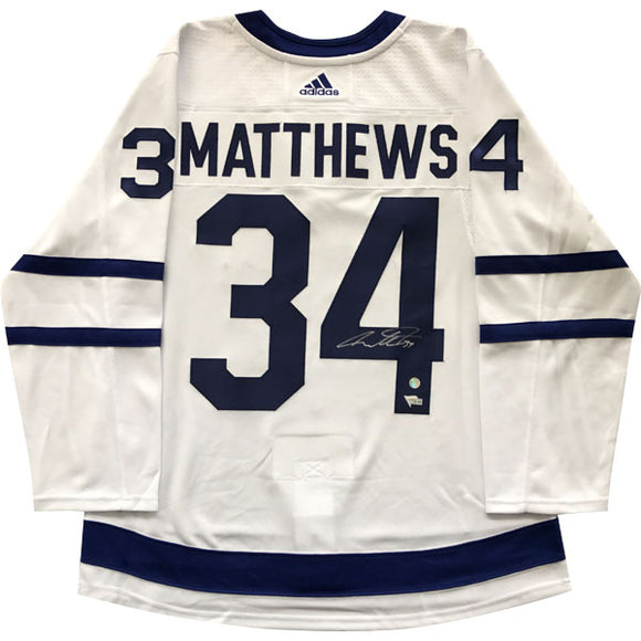 Auston Matthews Autographed Toronto Maple Leafs Pro Jersey (White)