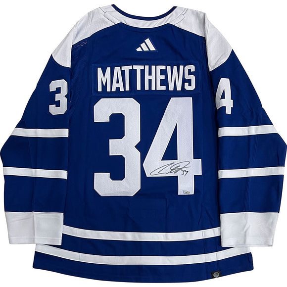 Auston Matthews Autographed Toronto Maple Leafs Reverse Retro Pro Jersey