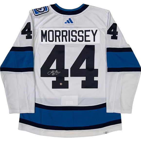 Josh Morrissey Signed Winnipeg Jets Reverse Retro Adidas Jersey