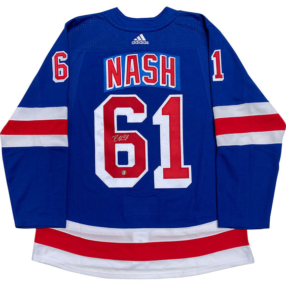 Rick Nash Autographed New York Rangers Pro Jersey