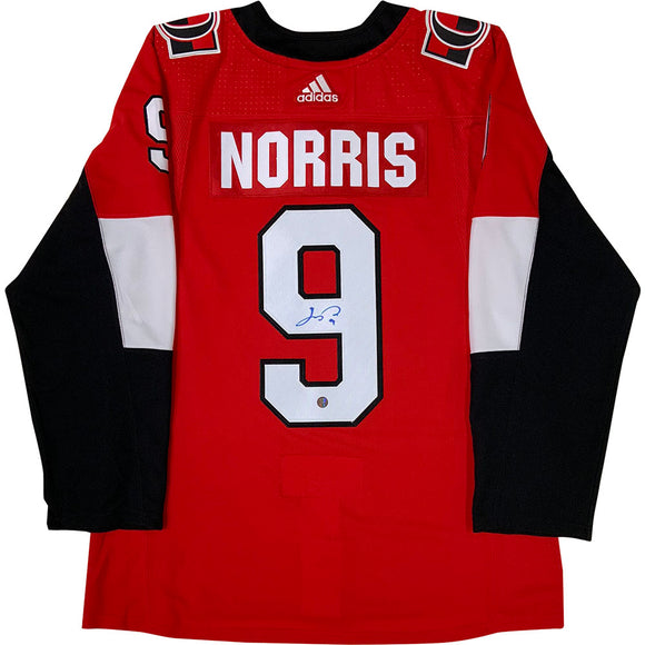 Josh Norris Autographed Ottawa Senators Pro Jersey