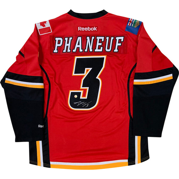 Dion Phaneuf Autographed Calgary Flames Replica Jersey