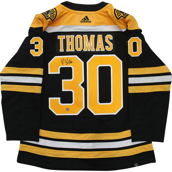 Tim Thomas Autographed Boston Bruins Pro Jersey