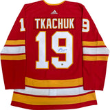 Matthew Tkachuk Autographed Calgary Flames Pro Jersey