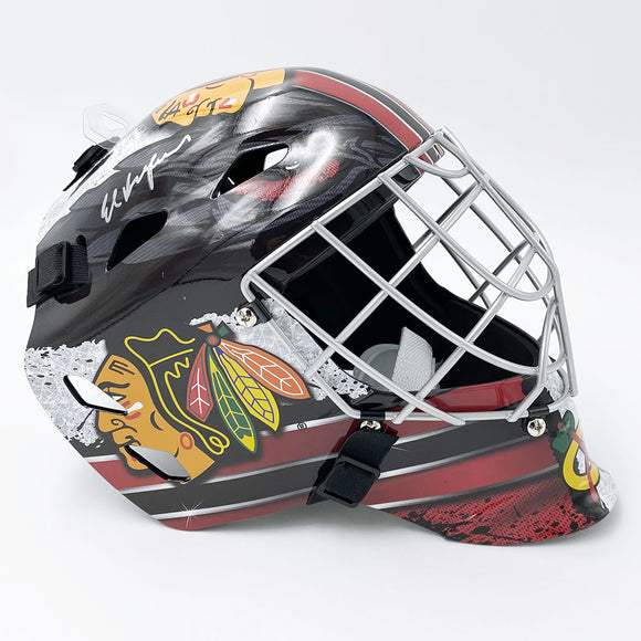 Martin Brodeur Unsigned Goalie Mask New Jersey Classic