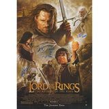 "Lord of the Rings - The Return of the King" 24X36 Poster - 6 Autographs