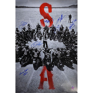 Sons of Anarchy Multi-Signed 16X24 Photo