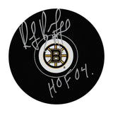 Ray Bourque Autographed Boston Bruins Puck