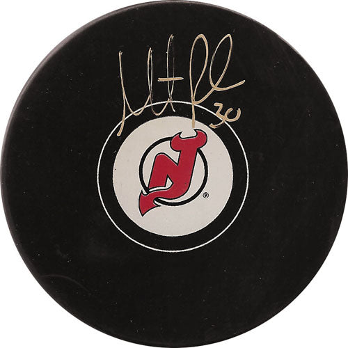 Martin Brodeur Autographed New Jersey Devils 2003 Stanley Cup Champions  Puck - NHL Auctions