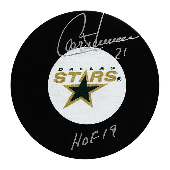Guy Carbonneau Autographed Dallas Stars Replica Jersey