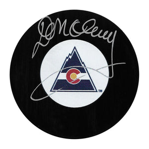 Don Cherry Autographed Colorado Rockies Puck