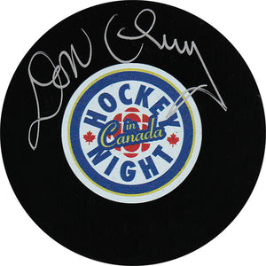 Don Cherry Autographed Hockey Night in Canada Puck