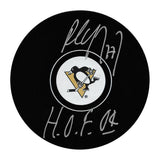 Paul Coffey Autographed Pittsburgh Penguins Puck
