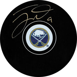 Jack Eichel Autographed Buffalo Sabres Puck