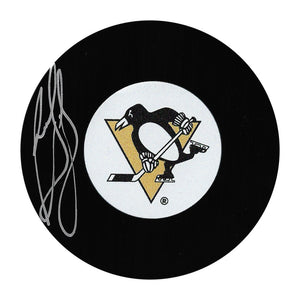 Ron Francis Autographed Pittsburgh Penguins Puck