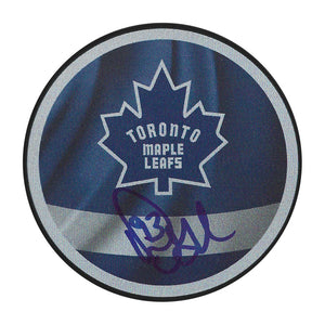 Doug Gilmour Autographed Toronto Maple Leafs Reverse Retro Puck