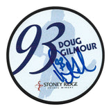 Doug Gilmour Autographed Photo Puck - From His Winery