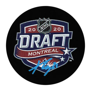 Kaiden Guhle Autographed 2022 NHL Draft Puck