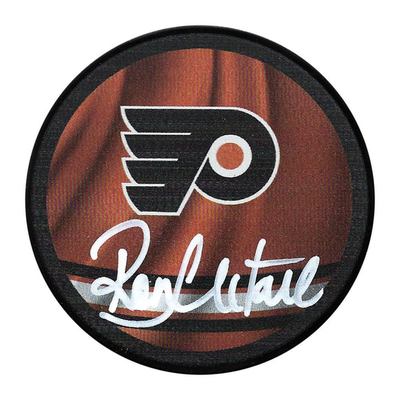 Ron Hextall Autographed Philadelphia Flyers Reverse Retro Puck