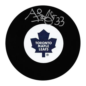 Al Iafrate Autographed Toronto Maple Leafs Puck