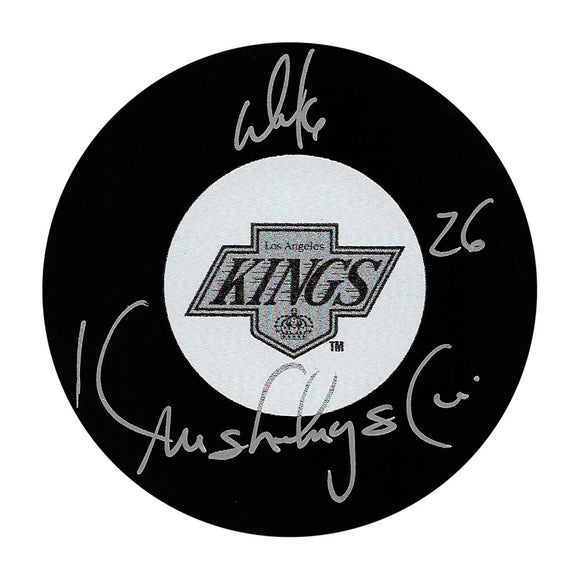 Mike Krushelnyski Autographed Los Angeles Kings Puck