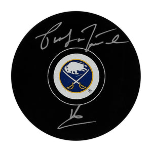 Pat LaFontaine Autographed Buffalo Sabres Puck