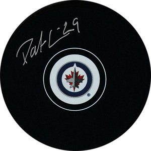 Patrik Laine Autographed Winnipeg Jets Puck