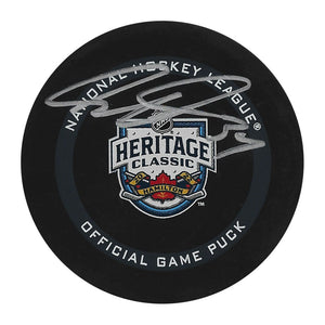Auston Matthews Autographed 2022 Heritage Classic Official Game Puck