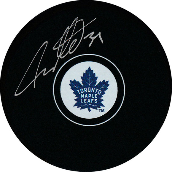Auston Matthews Autographed Toronto Maple Leafs Puck