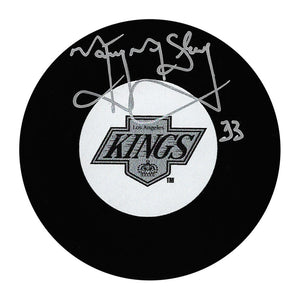 Marty McSorley Autographed Los Angeles Kings Puck