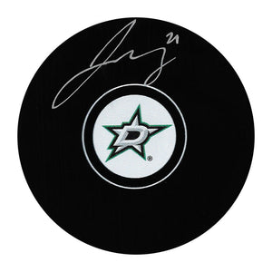 Jake Oettinger Autographed Dallas Stars Puck