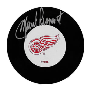Marcel Pronovost (deceased) Autographed Detroit Red Wings Puck