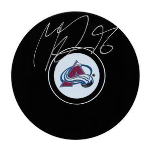 Mikko Rantanen Autographed Colorado Avalanche Puck