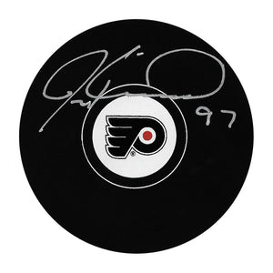 Jeremy Roenick Autographed Philadelphia Flyers Puck