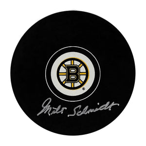 Milt Schmidt (deceased) Autographed Boston Bruins Puck