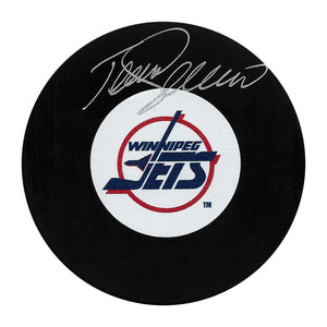 Teemu Selanne Autographed Winnipeg Jets Puck