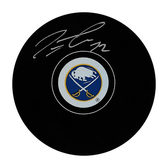Tage Thompson Autographed Buffalo Sabres Puck