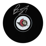 Brady Tkachuk Autographed Ottawa Senators Puck