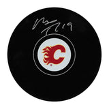Matthew Tkachuk Autographed Calgary Flames Puck