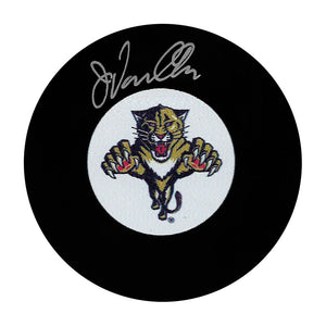 John Vanbiesbrouck Autographed Florida Panthers Puck