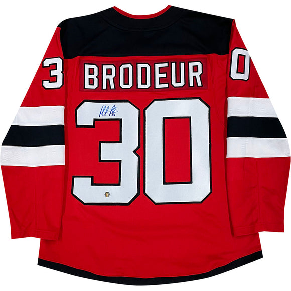 Martin Brodeur Signed Framed 16x20 Devils Stanley Cup Photo