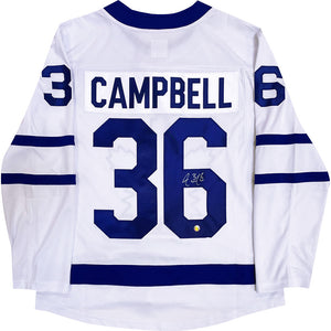 Jack Campbell Autographed Toronto Maple Leafs Replica Jersey