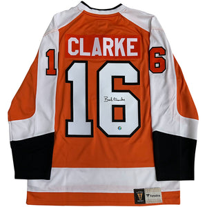 Bobby Clarke Autographed Philadelphia Flyers Replica Jersey