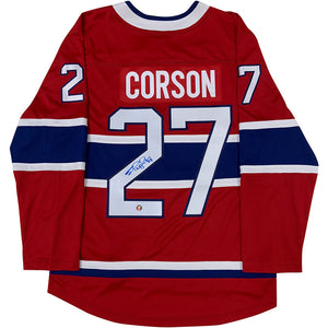 Shayne Corson Autographed Montreal Canadiens Replica Jersey